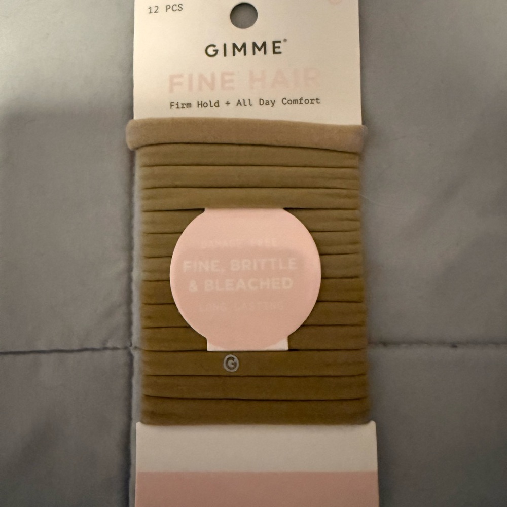 GIMME Fine Hair Bands in Tan